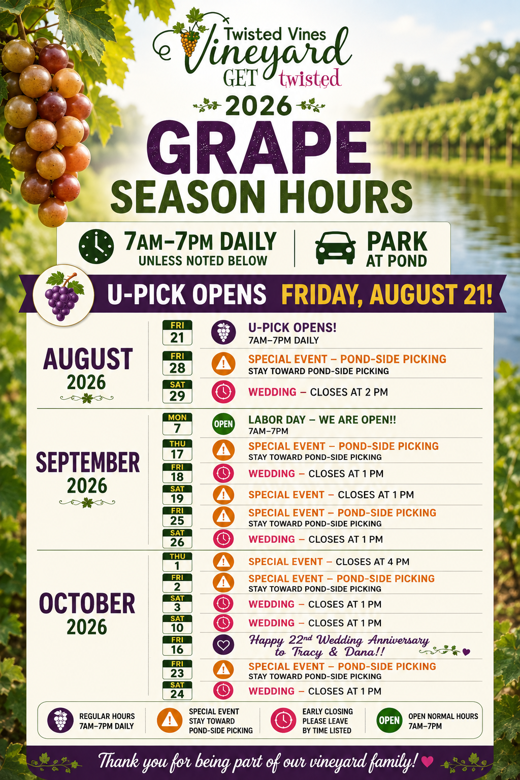 Services 2 — Twisted Vines Vineyard